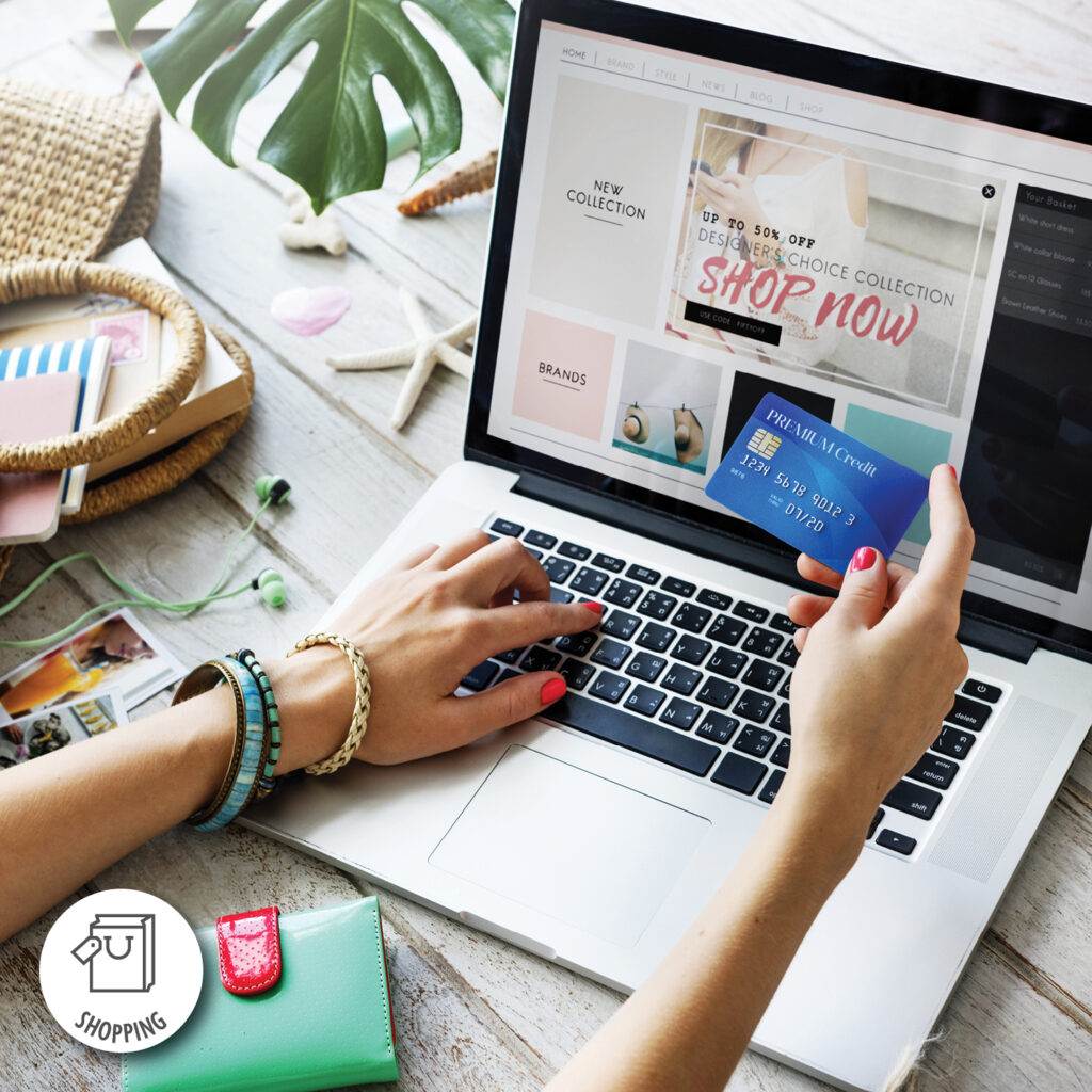 A person using a computer